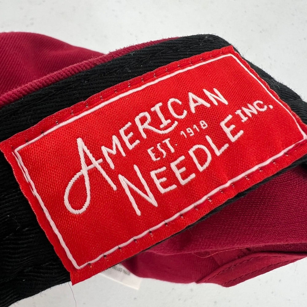 American Needle Miller High Life Beer Red Snapback Rope Hat Embroidered Cap - Picture 5 of 9